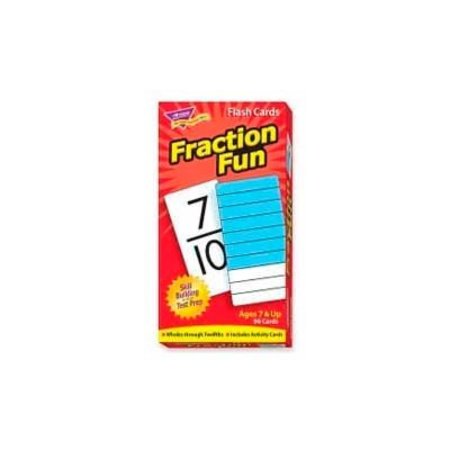 TREND ENTERPRISES Trend® Fraction Fun Flash Cards, 96 Cards/Box 53109